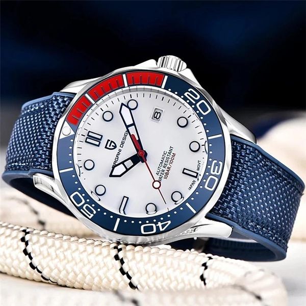 wristwatches 2021 pagani design automatic men's watch stainless steel mechanical wriswatch japanese nh35a sports luxury sapphire glass, Slivery;brown
wristwatches 2021 pagani design automatic men's watch stainless steel mechanical wriswatch japanese nh35a sports luxury sapphire glass, Slivery;brown