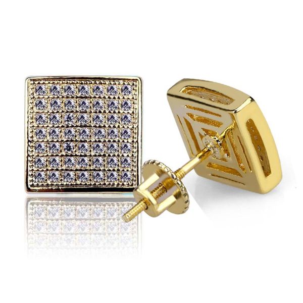 stud gold/silver color plated iced out bling earring micro pave cz stone lab d earrings with screw back hiphop jewelry, Golden;silver
stud gold/silver color plated iced out bling earring micro pave cz stone lab d earrings with screw back hiphop jewelry, Golden;silver