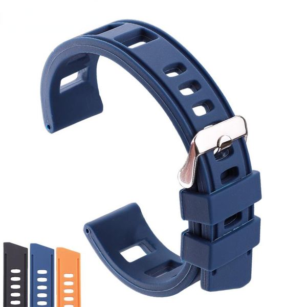 watch bands rubber watchbands bracelet 20mm 22mm orange blue black women men waterproof soft silicone band strap with polished buckle, Black;brown
watch bands rubber watchbands bracelet 20mm 22mm orange blue black women men waterproof soft silicone band strap with polished buckle, Black;brown