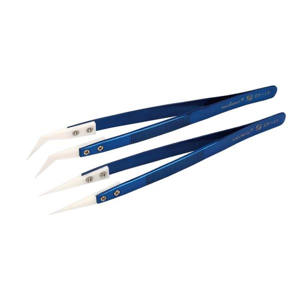 high temperature resistance flying line exclusive use tweezers crooked mouth ceramics precision insulation cell phone repairing tools
high temperature resistance flying line exclusive use tweezers crooked mouth ceramics precision insulation cell phone repairing tools