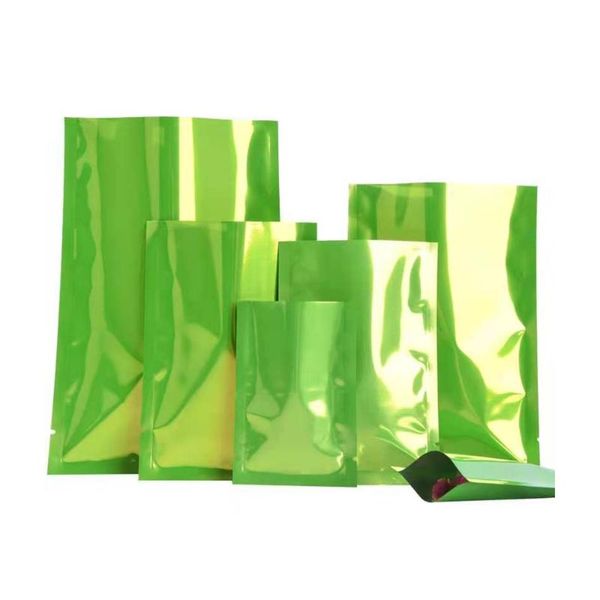 storage bags 100pcs green open aluminum foil bag heat vacuum seal tear notch package pouches for food coffee bean dry fruit sundries
storage bags 100pcs green open aluminum foil bag heat vacuum seal tear notch package pouches for food coffee bean dry fruit sundries