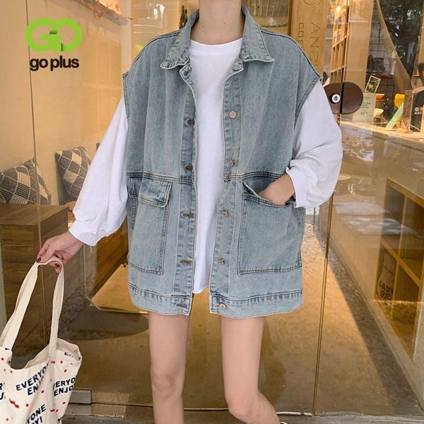 women's vests goplus jacket vest women jackets 2021 summer fashion sleeveless denim waist coat veste sans manche femme chaleco tejano m, Black;white
women's vests goplus jacket vest women jackets 2021 summer fashion sleeveless denim waist coat veste sans manche femme chaleco tejano m, Black;white