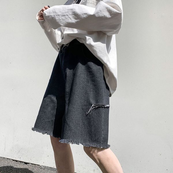 summer ripped denim shorts mens fashion retro casual hole denim shorts men streetwear loose hip-hop wide-leg denim shorts mens, Blue
summer ripped denim shorts mens fashion retro casual hole denim shorts men streetwear loose hip-hop wide-leg denim shorts mens, Blue