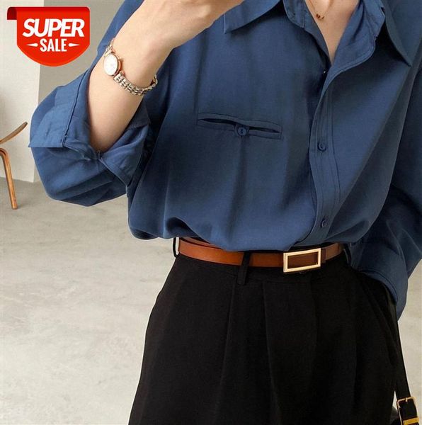 taochuan drape solid color shirt design sense korean style long-sleeved loose women 738 #kt4i, Black;gray
taochuan drape solid color shirt design sense korean style long-sleeved loose women 738 #kt4i, Black;gray