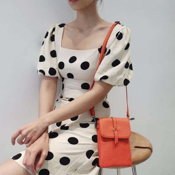 evening bags trendy leather one-shoulder stiletto mini net red summer head layer cowhide mobile phone bag
evening bags trendy leather one-shoulder stiletto mini net red summer head layer cowhide mobile phone bag