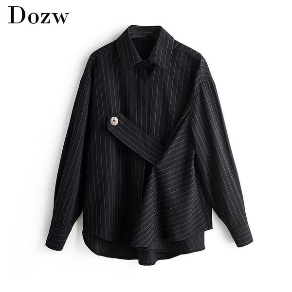 women's blouses & shirts striped print blouse women autumn buttons batwing long sleeve chic shirt lady plus size turn down collar styli, White
women's blouses & shirts striped print blouse women autumn buttons batwing long sleeve chic shirt lady plus size turn down collar styli, White
