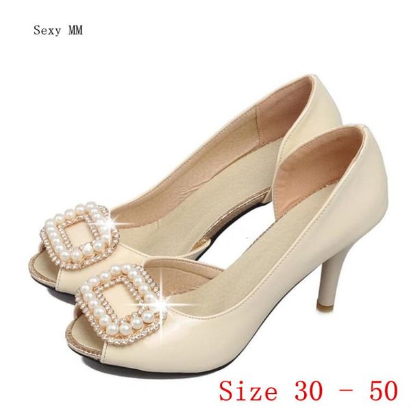 summer pumps women peep toe high heels party wedding shoes woman heel small plus size 30 - 50 dress, Black
summer pumps women peep toe high heels party wedding shoes woman heel small plus size 30 - 50 dress, Black