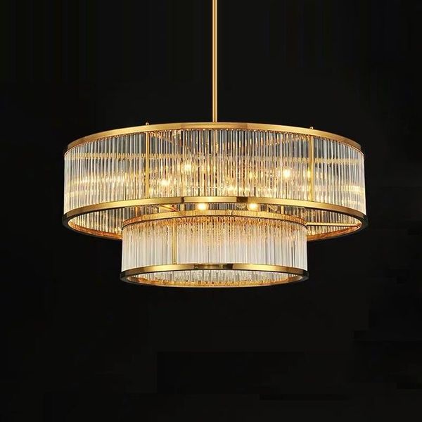 retro amercian round linear copper chandelier lighting lustre suspension luminaire lampen for dinning room chandeliers
retro amercian round linear copper chandelier lighting lustre suspension luminaire lampen for dinning room chandeliers
