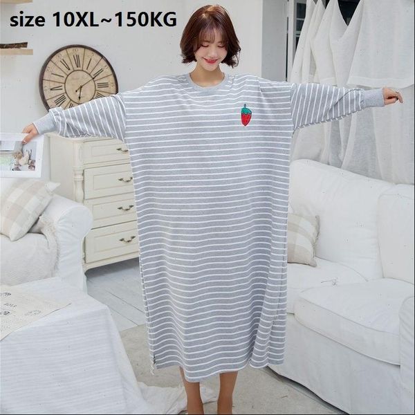 large size 10xl bust 150cm womens sleepwears cotton night dress long sleeve women o neck sleepwear maxi dresses casual oversized, Black;red
large size 10xl bust 150cm womens sleepwears cotton night dress long sleeve women o neck sleepwear maxi dresses casual oversized, Black;red
