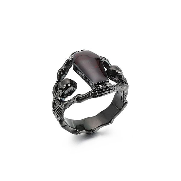 Luxury Rings Goth Stainless Jewelry Punk Style Vampire Coffin Titanium Steel Adhesive Men's Ring, Silver
Luxury Rings Goth Stainless Jewelry Punk Style Vampire Coffin Titanium Steel Adhesive Men's Ring, Silver