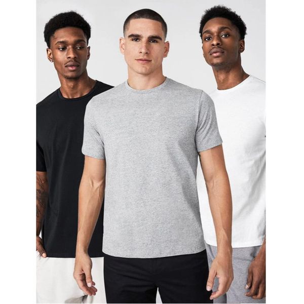 casual 100%cotton 3 pieces pcs promoting short sleeve t-shirt mens brand clothing summer solid t shirt male casual hip hop tees, White;black
casual 100%cotton 3 pieces pcs promoting short sleeve t-shirt mens brand clothing summer solid t shirt male casual hip hop tees, White;black