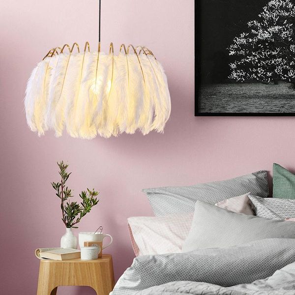 pendant lamps modern led light romantic dreamlike feather droplight bedroom hanging lamp restaurant lamparas adjustable flesh
pendant lamps modern led light romantic dreamlike feather droplight bedroom hanging lamp restaurant lamparas adjustable flesh