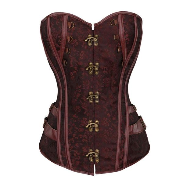 bustiers & corsets s-6xl women's vintage steampunk lace up buckled overbust corselet black/brown plus size, Black;white
bustiers & corsets s-6xl women's vintage steampunk lace up buckled overbust corselet black/brown plus size, Black;white