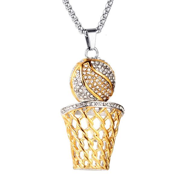pendant necklaces luxury rhinestone basketball pendants men women hip hop iced out bling chains 316l stainless steel sports necklace, Silver
pendant necklaces luxury rhinestone basketball pendants men women hip hop iced out bling chains 316l stainless steel sports necklace, Silver