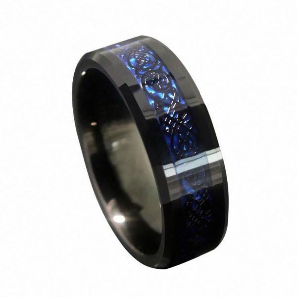 wedding rings 8mm blue black silvering irish celtic dragon tungsten carbide ring bands couple anniversary jewelry, Slivery;golden
wedding rings 8mm blue black silvering irish celtic dragon tungsten carbide ring bands couple anniversary jewelry, Slivery;golden