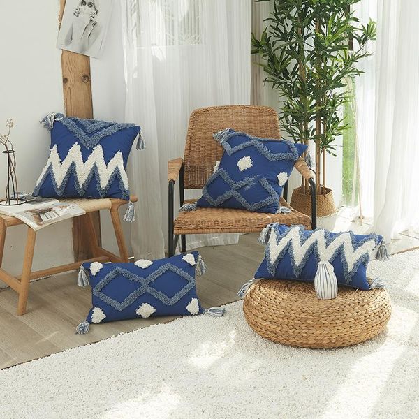 cushion/decorative pillow hand-embroidered nordic moroccan geometric cushion cover comfortable cotton tassel sofa
cushion/decorative pillow hand-embroidered nordic moroccan geometric cushion cover comfortable cotton tassel sofa