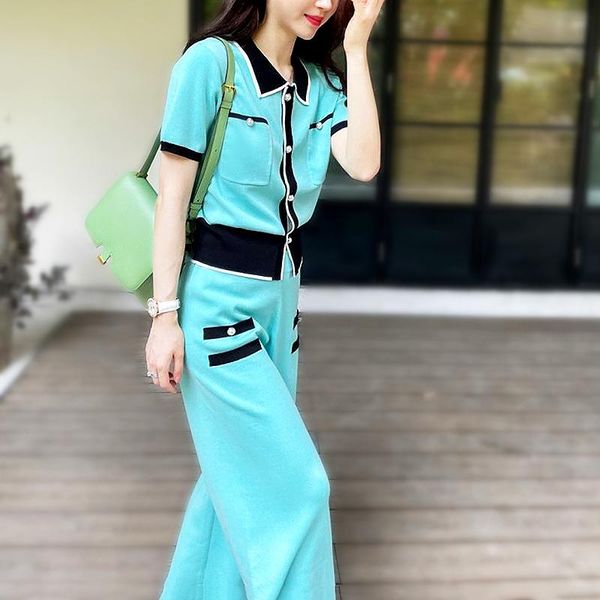 women's two piece pants 2 pcs clothing autumn fashion chic buttons knitted sweater cardigans for women and wide leg suit sl391, White
women's two piece pants 2 pcs clothing autumn fashion chic buttons knitted sweater cardigans for women and wide leg suit sl391, White