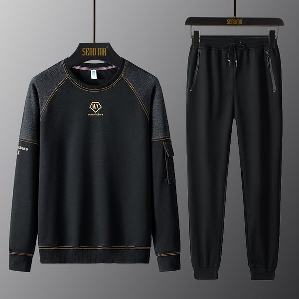 large size hoodies and pants autumn sweater men's loose hooded sports suit men two-piece trend, Black;brown
large size hoodies and pants autumn sweater men's loose hooded sports suit men two-piece trend, Black;brown