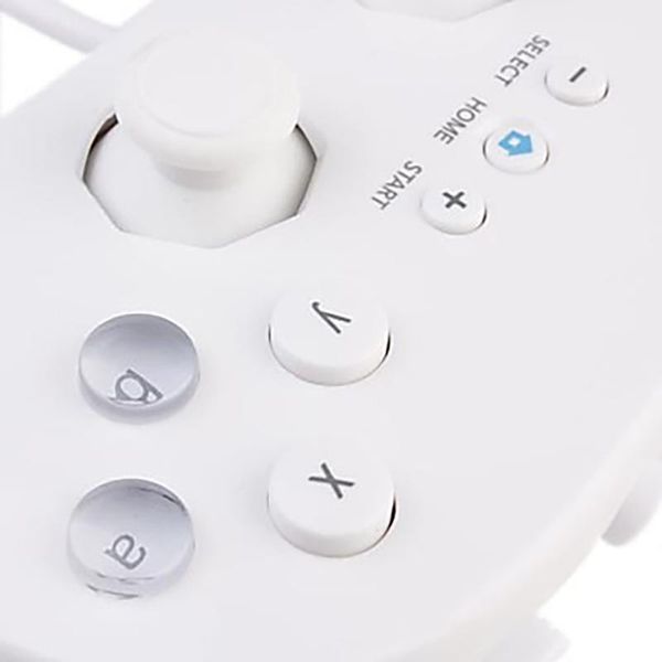 game controllers & joysticks white wired classic controller usb joystick gamepad handle remote console video games for wii
game controllers & joysticks white wired classic controller usb joystick gamepad handle remote console video games for wii