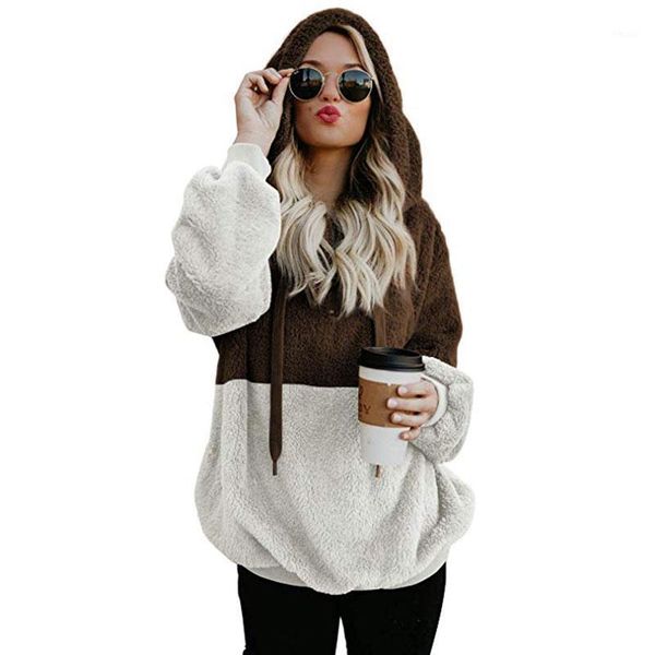 women's hoodies & sweatshirts 2021 women sweatshirt spring autumn fashion zip pocket plush solid patchwork coat female trend pullovers1, Black
women's hoodies & sweatshirts 2021 women sweatshirt spring autumn fashion zip pocket plush solid patchwork coat female trend pullovers1, Black