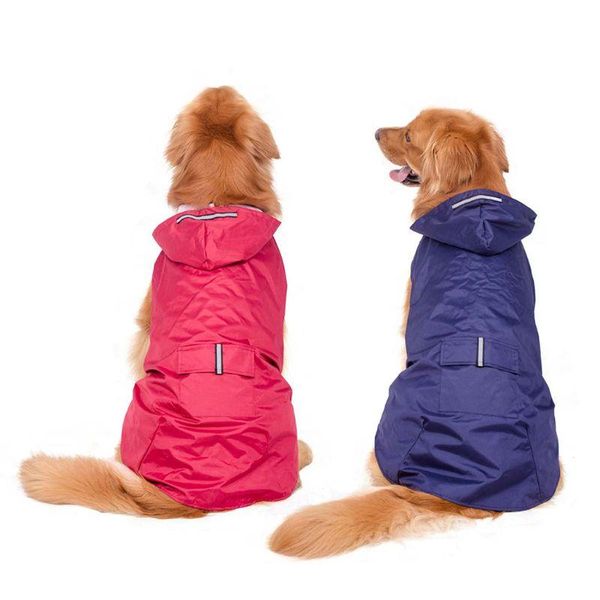 dog apparel reflective hooded raincoat waterproof packable rain poncho rainwear clothes lx9c
dog apparel reflective hooded raincoat waterproof packable rain poncho rainwear clothes lx9c