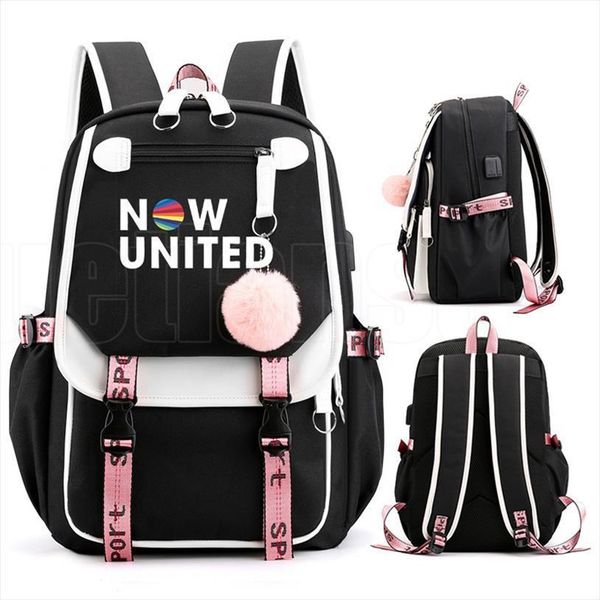 now united lyrics backpack women travel lapchildren bookbag schoolbags for teenage girls un team zipper hip hop
now united lyrics backpack women travel lapchildren bookbag schoolbags for teenage girls un team zipper hip hop