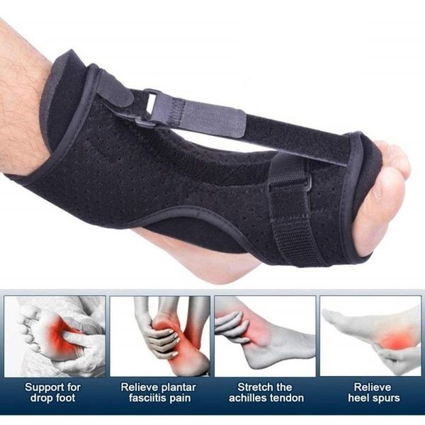 adjustable plantar fasciitis pedicure ortic brace foot fitness protection drop elastic dorsal durable splint equipment ankle support, Blue;black
adjustable plantar fasciitis pedicure ortic brace foot fitness protection drop elastic dorsal durable splint equipment ankle support, Blue;black