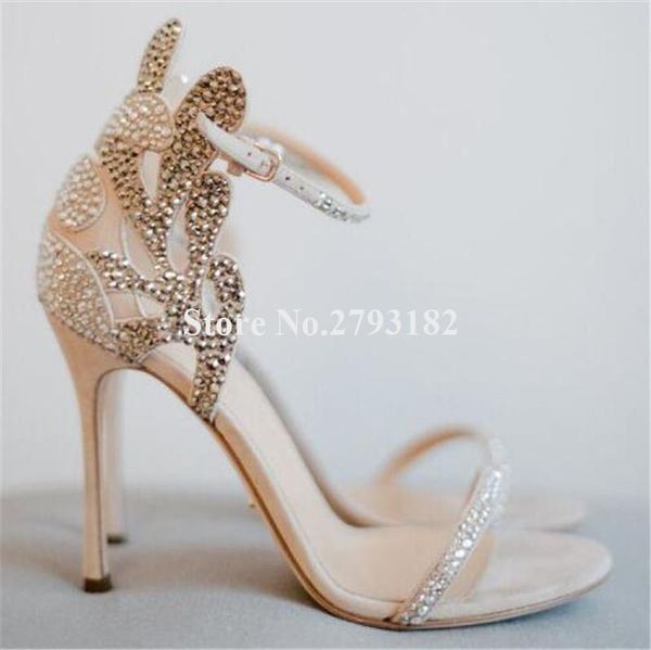 bling women elegant fashion open toe one strap stiletto heel sandals beige crystal ankle high heels, Black
bling women elegant fashion open toe one strap stiletto heel sandals beige crystal ankle high heels, Black