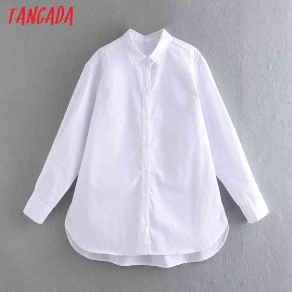 women basic white boyfriend oversized shirts long sleeve solid elegant office ladies blouses ce118 210416 
women basic white boyfriend oversized shirts long sleeve solid elegant office ladies blouses ce118 210416