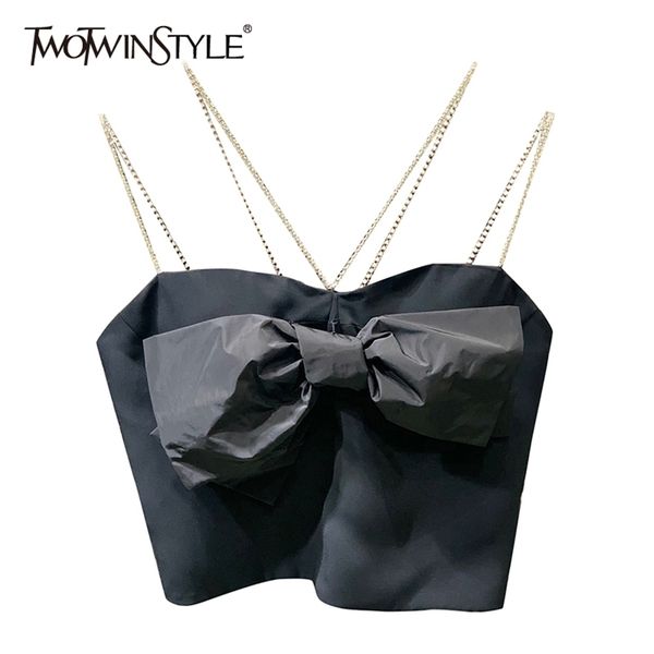 black patchwork diamond bowknot vests for women square collar sleeveless short camis female summer fashion 210524, White
black patchwork diamond bowknot vests for women square collar sleeveless short camis female summer fashion 210524, White