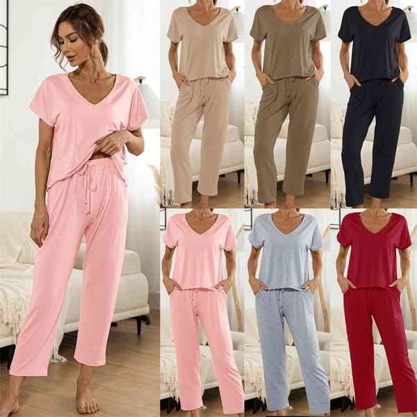 womens two piece sets spring summer casual body suit v neck short sleeve two pants clothing 210508, White
womens two piece sets spring summer casual body suit v neck short sleeve two pants clothing 210508, White
