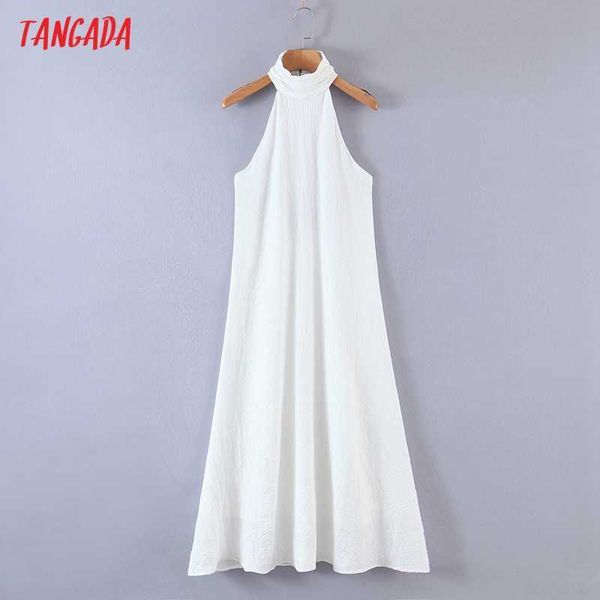 tangada women solid white halter midi dress sleeveless fashion lady backless dresses vestido 5t14 210609, Black;gray
tangada women solid white halter midi dress sleeveless fashion lady backless dresses vestido 5t14 210609, Black;gray