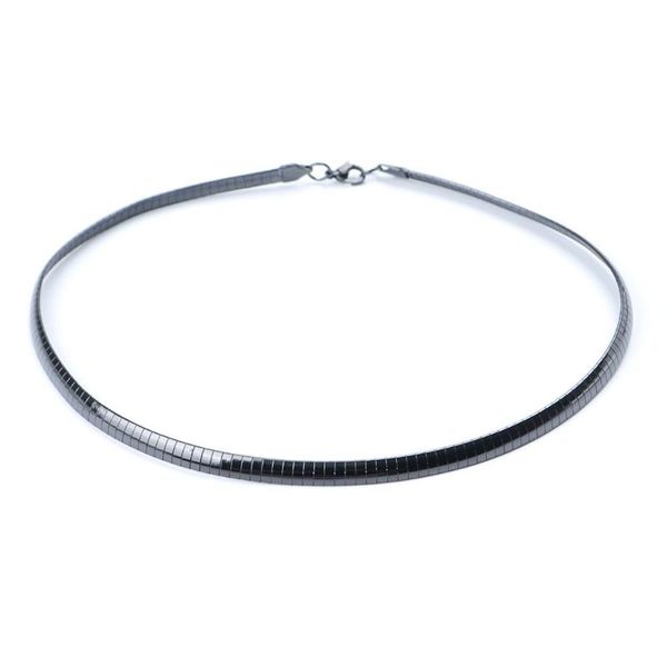 chains fashion 304 stainless steel collar neck ring necklace gunmetal snake animal for men women curb link chain chokers 45cm long, Silver
chains fashion 304 stainless steel collar neck ring necklace gunmetal snake animal for men women curb link chain chokers 45cm long, Silver