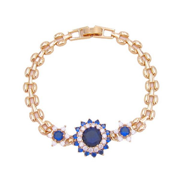 sunflower halo zircon bracelet women wrist chain 18k yellow gold filled femal pretty jewelry gift, Black
sunflower halo zircon bracelet women wrist chain 18k yellow gold filled femal pretty jewelry gift, Black