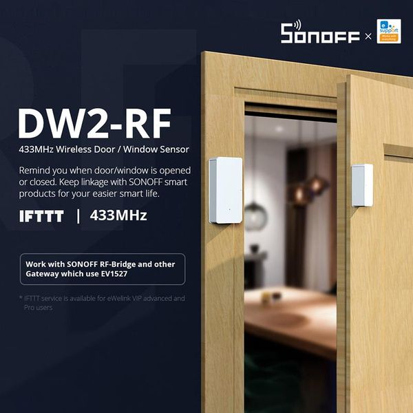 smart home sensor sonoff dw2-rf 433mhz rf wireless door/window detector security system via ewelink app remote monitor control
smart home sensor sonoff dw2-rf 433mhz rf wireless door/window detector security system via ewelink app remote monitor control