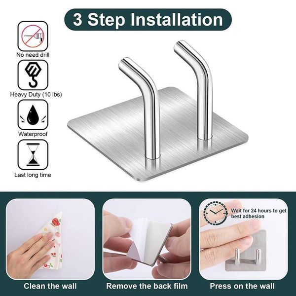 bath accessory set portable no punching 304 stainless steel square t-hook double hook design strong load-bearing birthday gift
bath accessory set portable no punching 304 stainless steel square t-hook double hook design strong load-bearing birthday gift