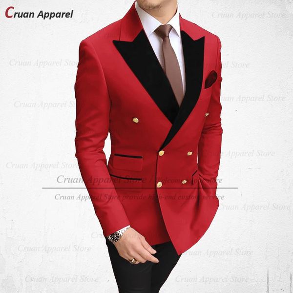 men's suits & blazers 20 colors double breasted red men 2pcs tailor-made slim fit man groom wedding tuxedo trendy business blazer pants, White;black
men's suits & blazers 20 colors double breasted red men 2pcs tailor-made slim fit man groom wedding tuxedo trendy business blazer pants, White;black