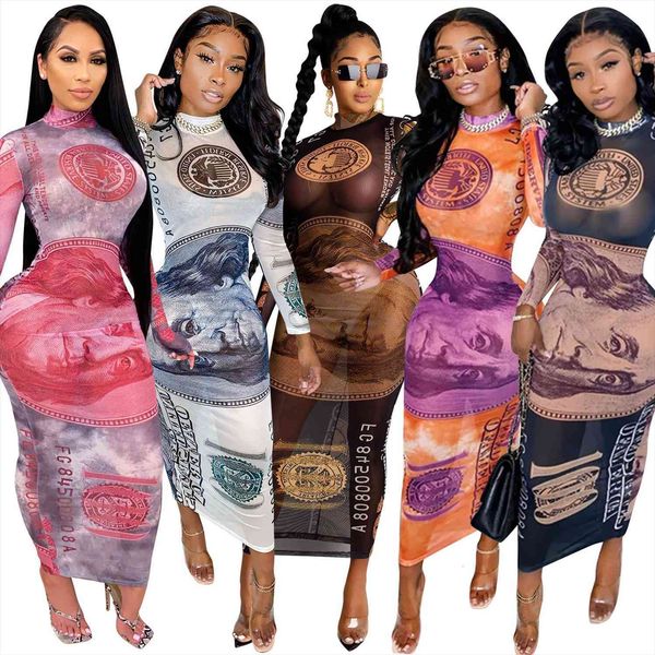 mesh see through maxi autumn women dress fashion money print bodycon long sleeve club paety dresses for, Black;gray
mesh see through maxi autumn women dress fashion money print bodycon long sleeve club paety dresses for, Black;gray