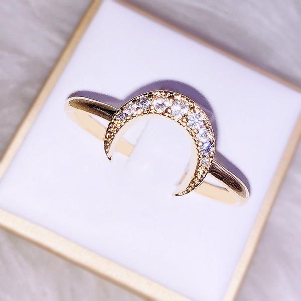 cluster rings classic golden moon ring personality simple luxury lady girlfriend fashion romantic jewelry gift, Golden;silver
cluster rings classic golden moon ring personality simple luxury lady girlfriend fashion romantic jewelry gift, Golden;silver