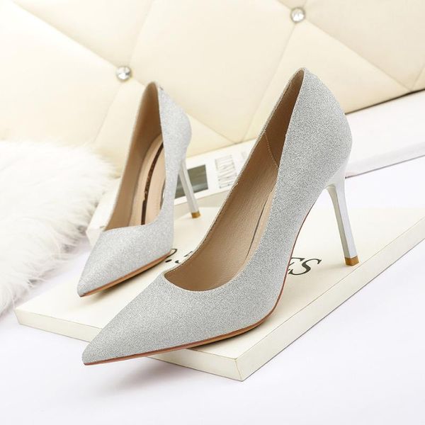 dress shoes women high heels luxury female office pumps point toe ladies party designer 2021 fashion large size, Black
dress shoes women high heels luxury female office pumps point toe ladies party designer 2021 fashion large size, Black