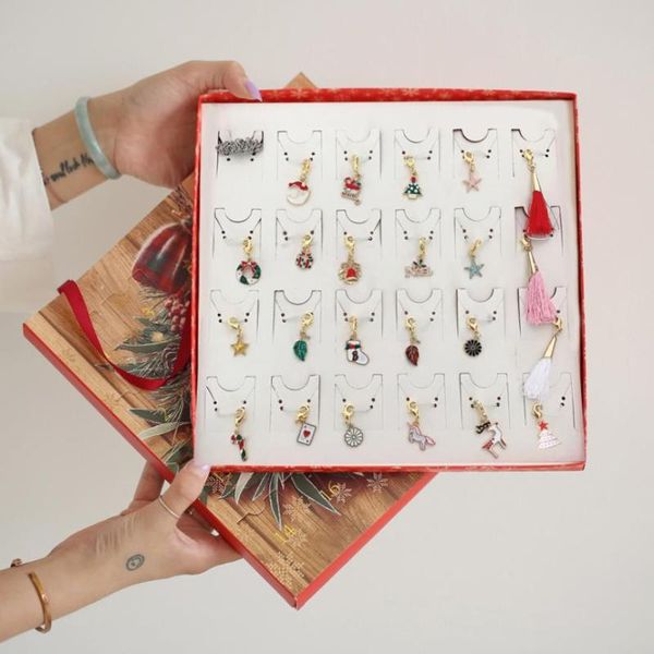 party favor christmas advent calendar xmas countdown calendars diy bracelet charms set for women girls
party favor christmas advent calendar xmas countdown calendars diy bracelet charms set for women girls