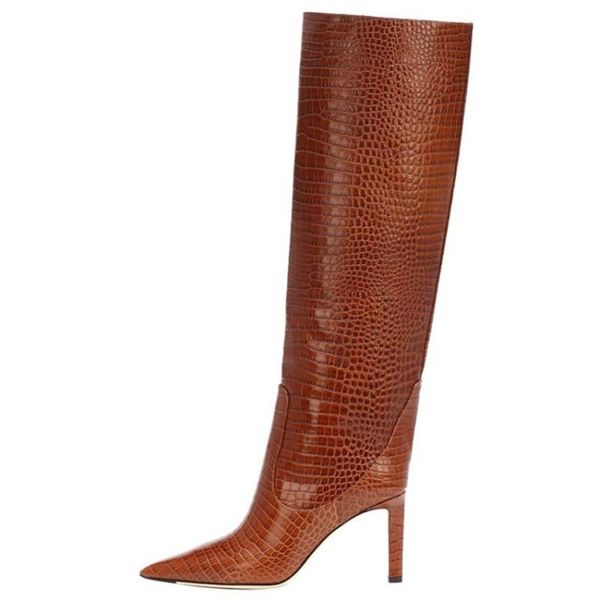 boots 2021 autumn and winter wide-tube women's knee-length fashion pointed toe elegant high-heeled catwalk women high, Black
boots 2021 autumn and winter wide-tube women's knee-length fashion pointed toe elegant high-heeled catwalk women high, Black