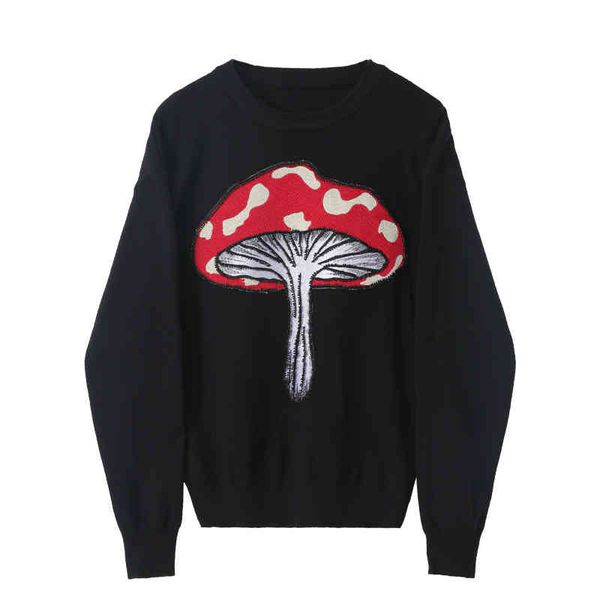 long sved round neck and black embroidery, winter sweater, autmn, s, , l, 2020, White;black
long sved round neck and black embroidery, winter sweater, autmn, s, , l, 2020, White;black