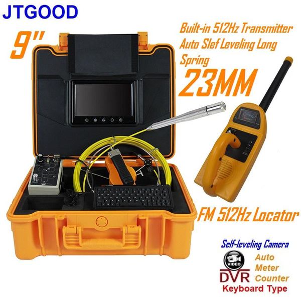 long self leveling 23mm 512hz transmitter sonde pipe sewer drain inspection camera endoscope borescope 9 inch dvr meter-counter ip cameras
long self leveling 23mm 512hz transmitter sonde pipe sewer drain inspection camera endoscope borescope 9 inch dvr meter-counter ip cameras