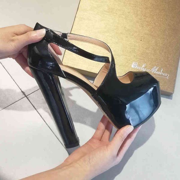 sandals women chunky high heel peep toe platform stiletto ankle crisscross strap buckle snap party thick heeled sandals, Black
sandals women chunky high heel peep toe platform stiletto ankle crisscross strap buckle snap party thick heeled sandals, Black