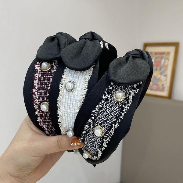 hair accessories 2021 knot pearls headbands for women girls handmade wide solid silk fabric twist hairband bezel hoop
hair accessories 2021 knot pearls headbands for women girls handmade wide solid silk fabric twist hairband bezel hoop