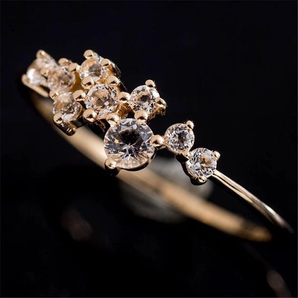 wedding rings rose gold floral crystal zircon simple for women eternity engagement rhinestone ring size 6/7/8/9/10, Slivery;golden
wedding rings rose gold floral crystal zircon simple for women eternity engagement rhinestone ring size 6/7/8/9/10, Slivery;golden