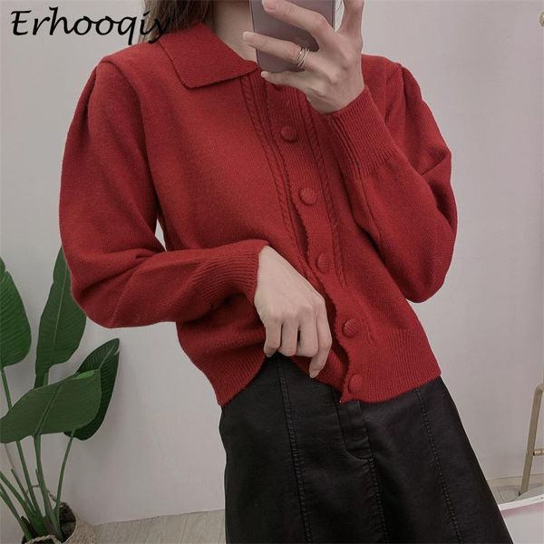 women's knits & tees autumn winter fashion turndown collar cardigan sweater women 2021 thick long sleeve knitted sweaters female elegan, White
women's knits & tees autumn winter fashion turndown collar cardigan sweater women 2021 thick long sleeve knitted sweaters female elegan, White