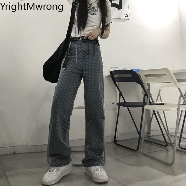 vintage love graphic high waist loose straight leg fashion washed denim pant mom jeans trouser boyfriend streetwear korean cloth women', Blue
vintage love graphic high waist loose straight leg fashion washed denim pant mom jeans trouser boyfriend streetwear korean cloth women', Blue