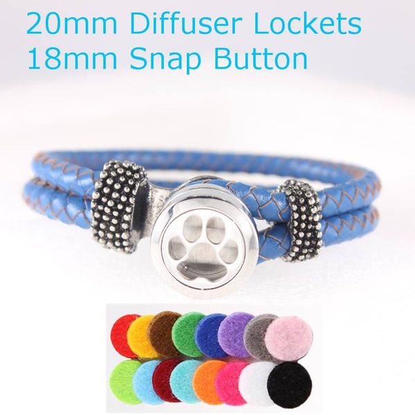 charm bracelets 7 colors diy snap button leather bracelet dog diffuser locket & bangles fit 18mm jewelry gift, Golden;silver
charm bracelets 7 colors diy snap button leather bracelet dog diffuser locket & bangles fit 18mm jewelry gift, Golden;silver